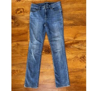 Lauren Ralph Lauren Premier Straight Leg Jeans Blue Denim Womens 8